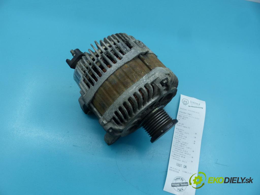 Renault Laguna III 2007-2015 2.0 dci 150 hp manual 110 kW 1995 cm3 2- Alternator 8200654785 (Alternátory)