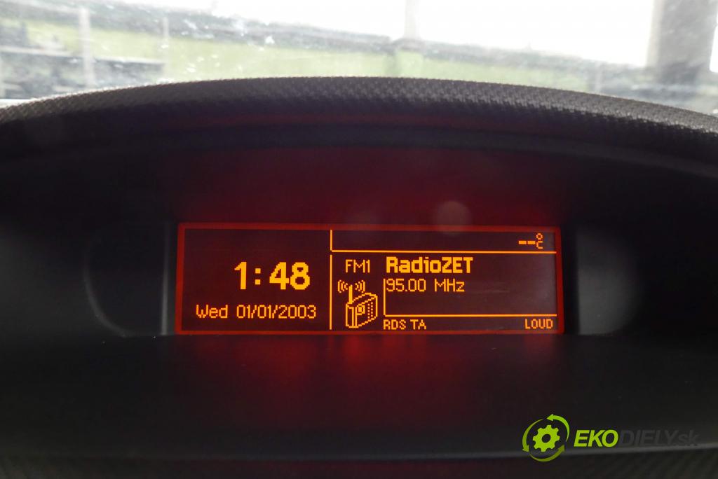 Peugeot 308 I 2007-2013 1.6 16v 120 HP manual 88 kW 1598 cm3 5- Zobrazit: 9664644280-00 (Prístrojové dosky, displeje)
