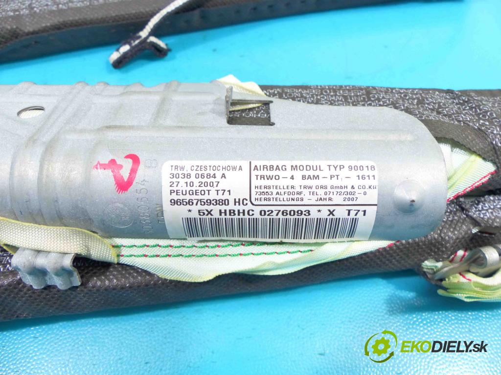 Peugeot 308 I 2007-2013 1.6 16v 120 HP manual 88 kW 1598 cm3 5- clona pravé 9656759380