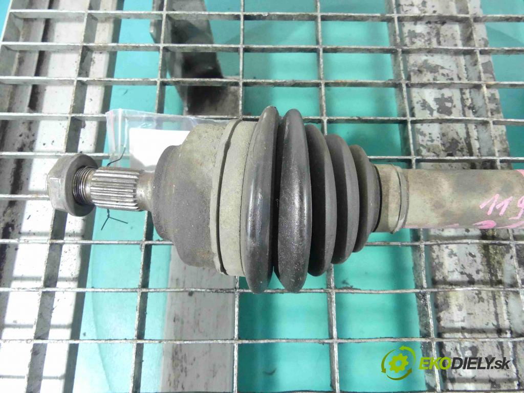 Peugeot 308 I 2007-2013 1.6 16v 120 HP manual 88 kW 1598 cm3 5- poloos ľavé  (Poloosy)