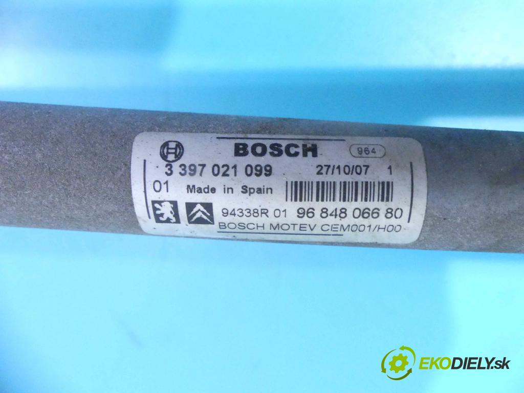 Peugeot 308 I 2007-2013 1.6 16v 120 hp manual 88 kW 1598 cm3 5- mechanismus stěračů 3397021099