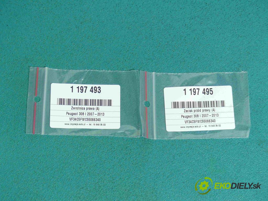 Peugeot 308 I 2007-2013 1.6 16v 120 HP manual 88 kW 1598 cm3 5- náboj pravé  (Náboje)