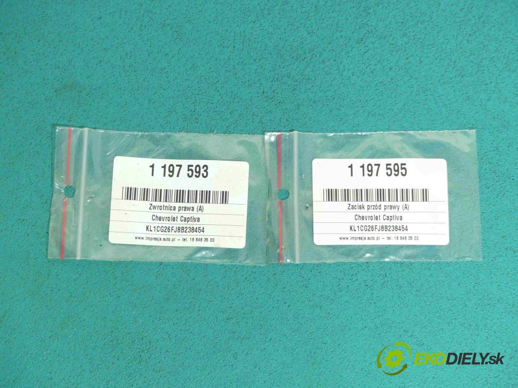 Chevrolet Captiva 2.4 16v 136 HP manual 100 kW 2405 cm3 5- náboj pravé  (Náboje)