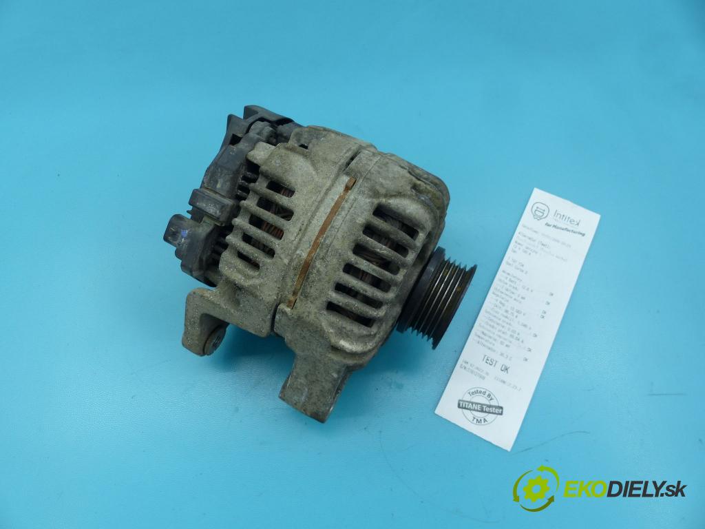 Opel Corsa D 2006-2014 1.4 16v 90 hp manual 66 kW 1364 cm3 5- Alternator 0124325171 (Alternátory)