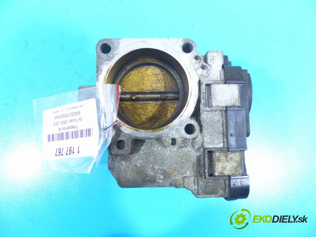 Vw Touran I 2003-2015 1.6 FSI 105 HP manual 77 kW 1600 cm3 5- klapka 03C133062A (Škrtiace klapky)