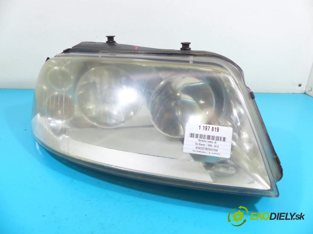 Vw Sharan I 1995-2010 1.9 tdi 90 HP manual 66 kW 1896 cm3 5- Reflektor: pravý 0301182202 (Pravé)