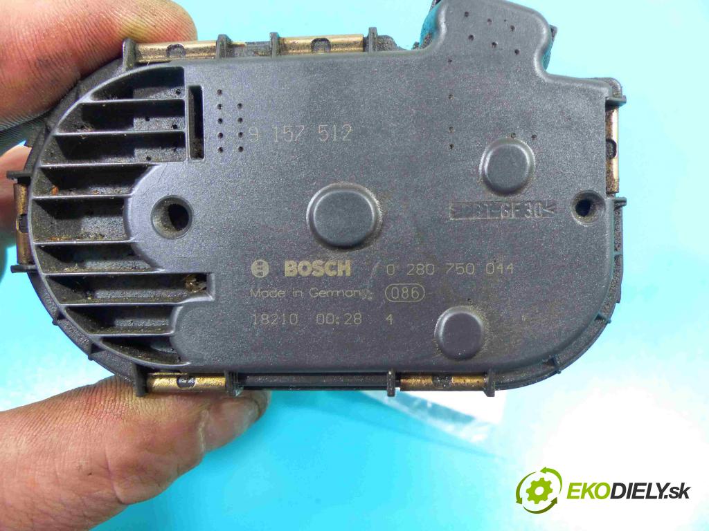 Opel Agila A 2000-2007 1.2 16v 75 HP manual 55 kW 1199 cm3 5- klapka 0280750044 (Škrtiace klapky)