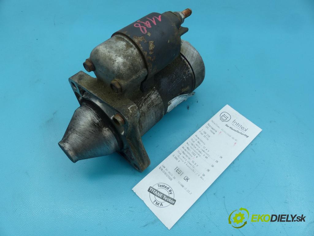Fiat Stilo 1.4 16v 95 HP manual 70 kW 1368 cm3 3- štartér 55193355 (Štartéry)