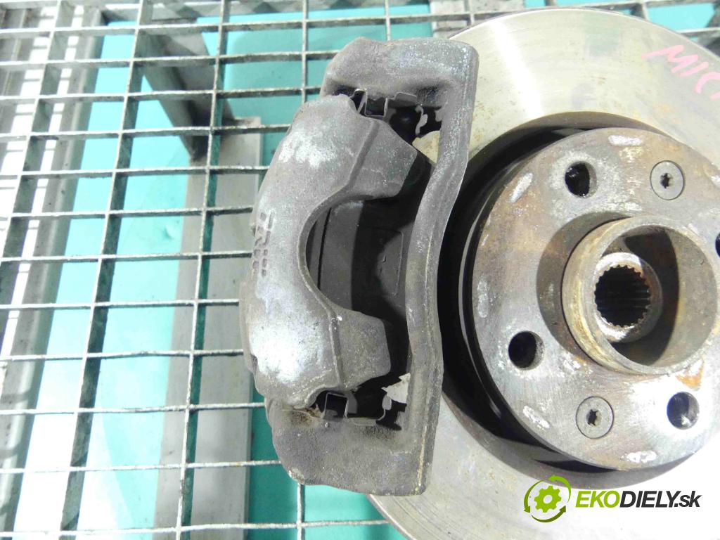 Nissan Micra K12 2003-2010 1.6 16v 110 HP manual 81 kW 1598 cm3 3- brzdič predné ľavý (Ostatné)