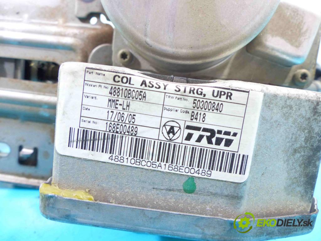 Nissan Micra K12 2003-2010 1.6 16v 110 HP manual 81 kW 1598 cm3 3- čerpadlo posilovač 48810BC05A (Servočerpadlá, pumpy riadenia)