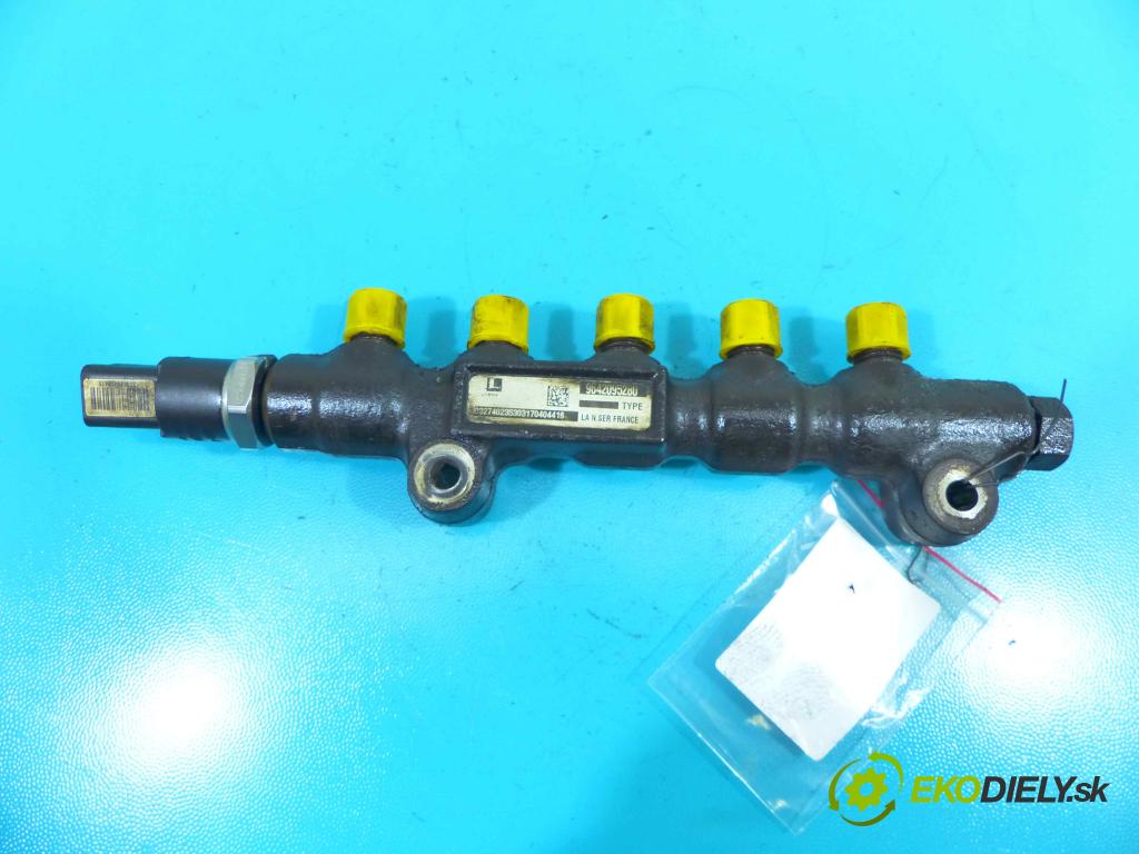 Citroen C3 2002-2009 1.6 hdi 109 HP manual 80 kW 1560 cm3 5- lišta vstrekovacia 9642095280 (Vstrekovacie lišty)