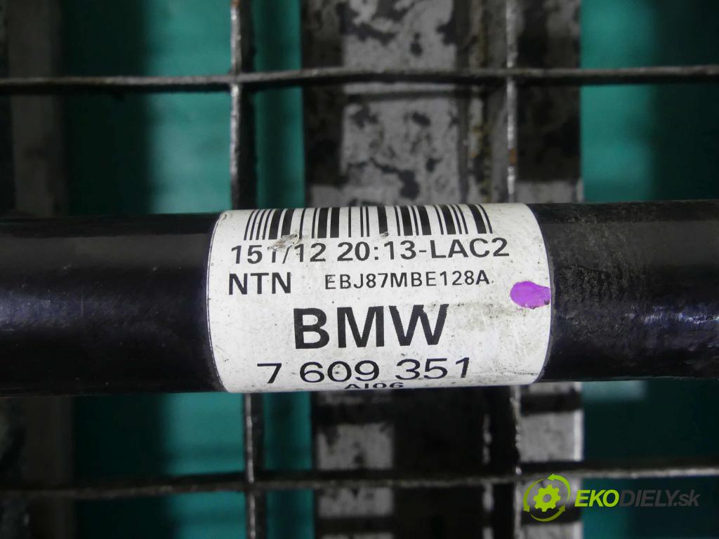 Bmw 3 F30  2011-2018 2.0 16v 184hp automatic 135 kW 1997 cm3 4- poloos ľavé 7609351 (Poloosy)