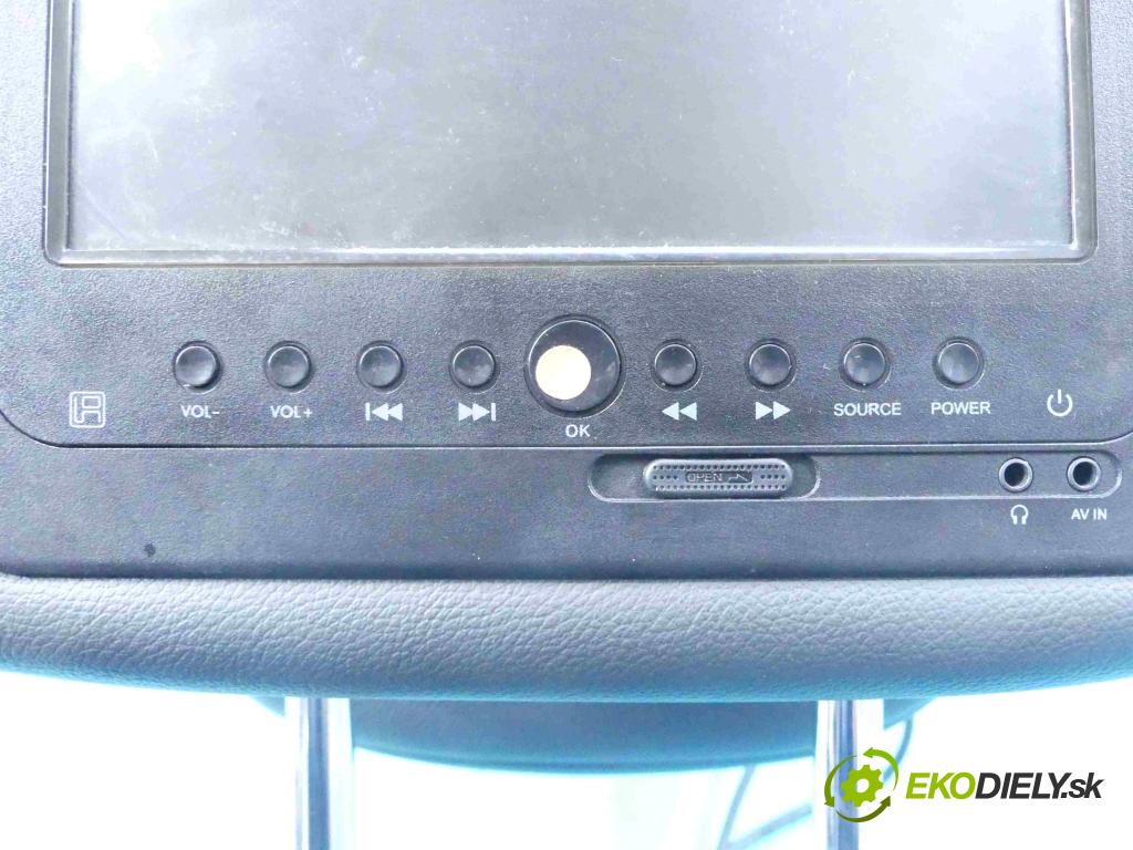 Renault Scenic III 09-16 1.5 dci 110 HP automatic 81 kW 1461 cm3 5- Opierka hlavy kreslo: