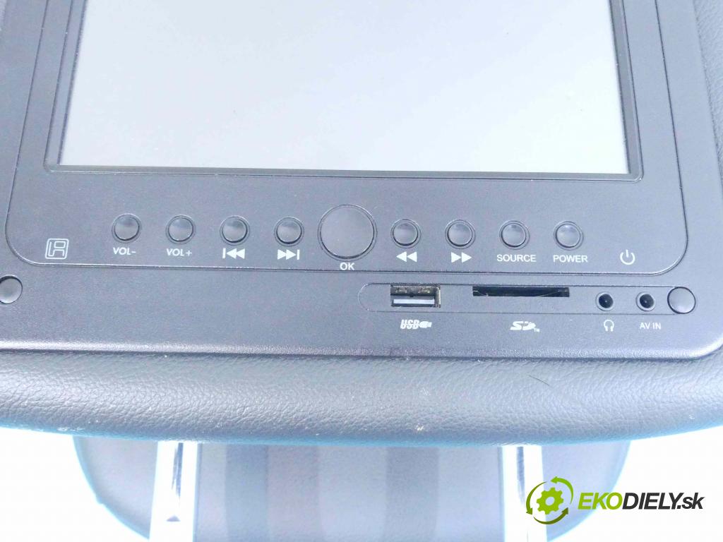 Renault Scenic III 09-16 1.5 dci 110 HP automatic 81 kW 1461 cm3 5- Opierka hlavy kreslo: