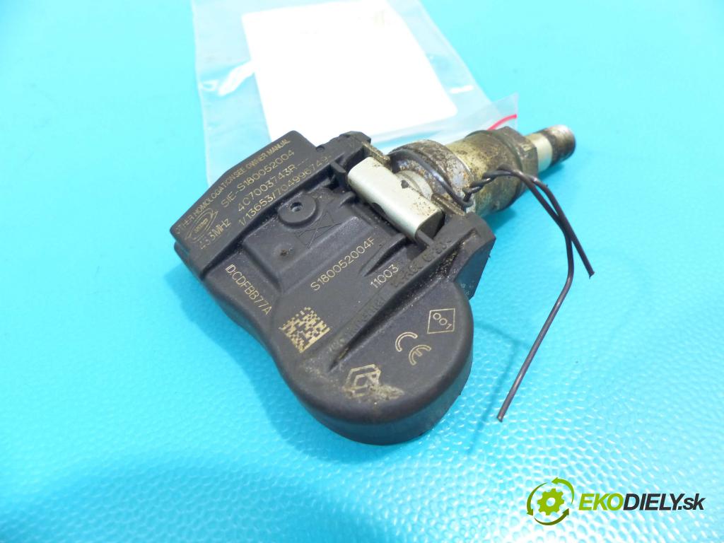 Renault Scenic III 09-16 1.5 dci 110 hp automatic 81 kW 1461 cm3 5- snímač tlaku 407003743R (Snímače tlaku)