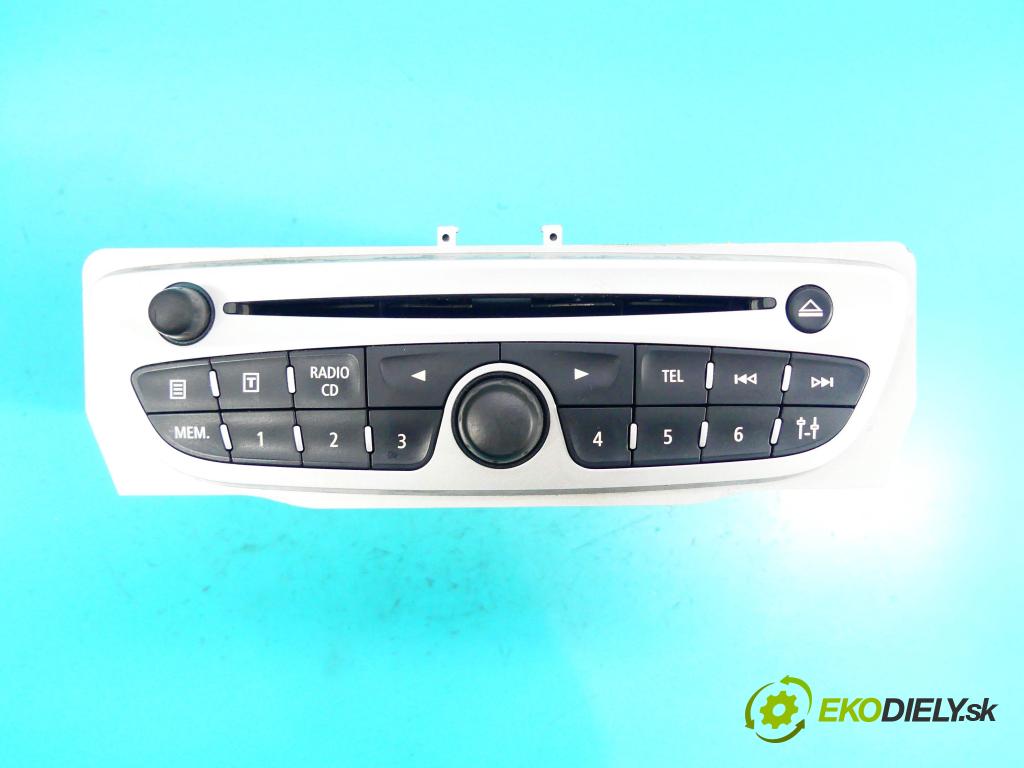 Renault Megane III 2008-2016 1.9 dci 131 hp manual 96 kW 1870 cm3 5- Radio továrna: 281150021R