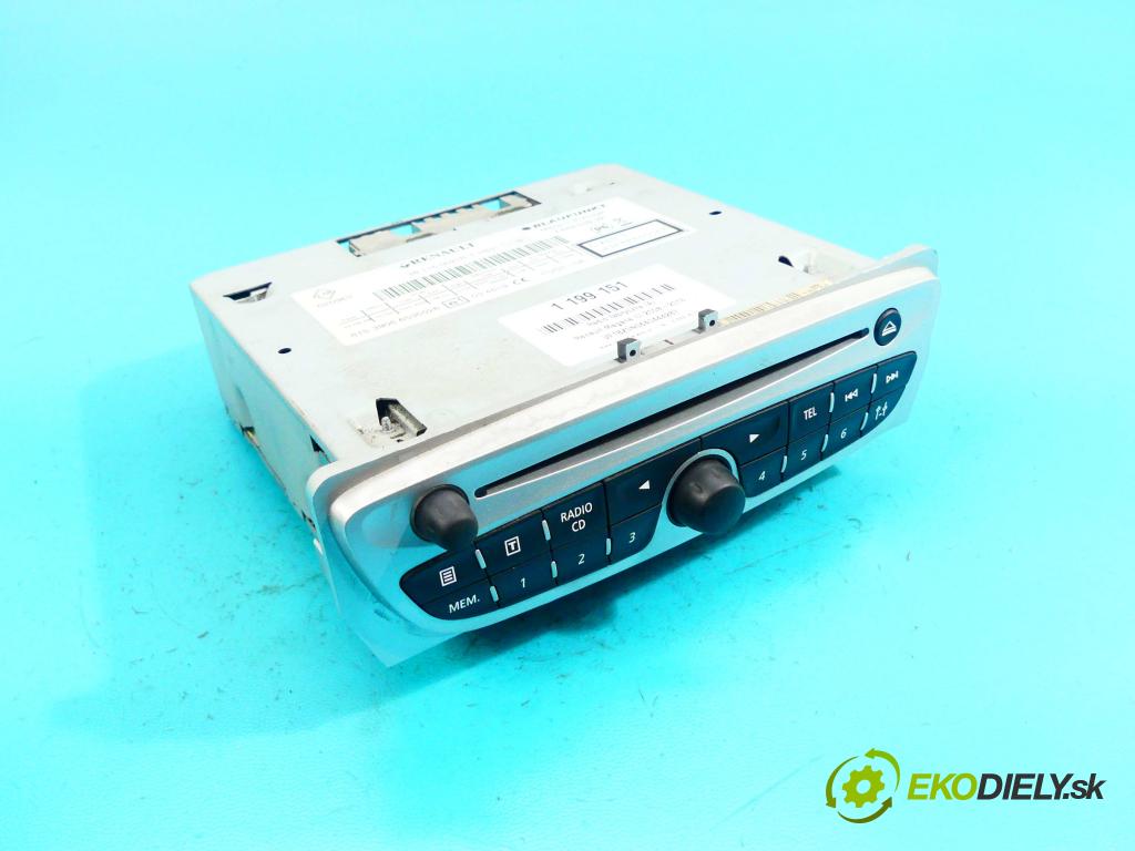 Renault Megane III 2008-2016 1.9 dci 131 hp manual 96 kW 1870 cm3 5- Radio továrna: 281150021R