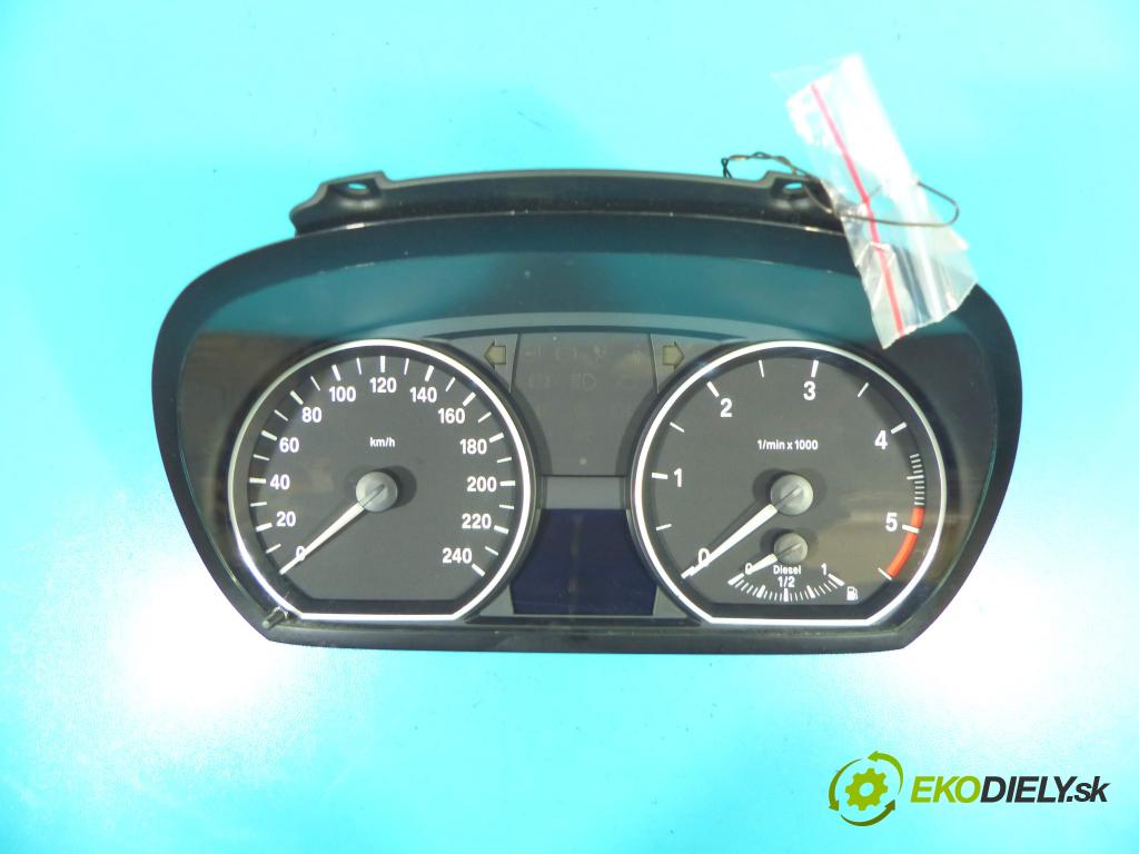 Bmw 1 E87 2004-2011 2.0d 116 HP manual 85 kW 1995 cm3 5- prístrojovka/ budíky 1041568 (Prístrojové dosky, displeje)