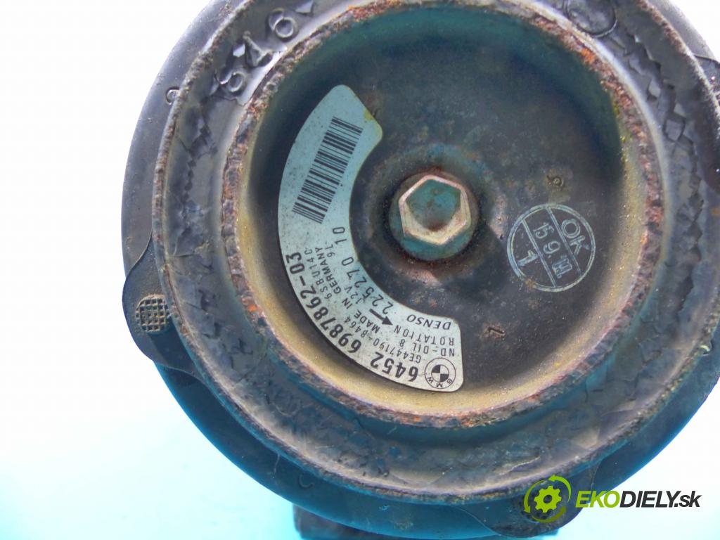 Bmw 1 E87 2004-2011 2.0d 116 HP manual 85 kW 1995 cm3 5- čerpadlo klimatizácie 6987862-03
