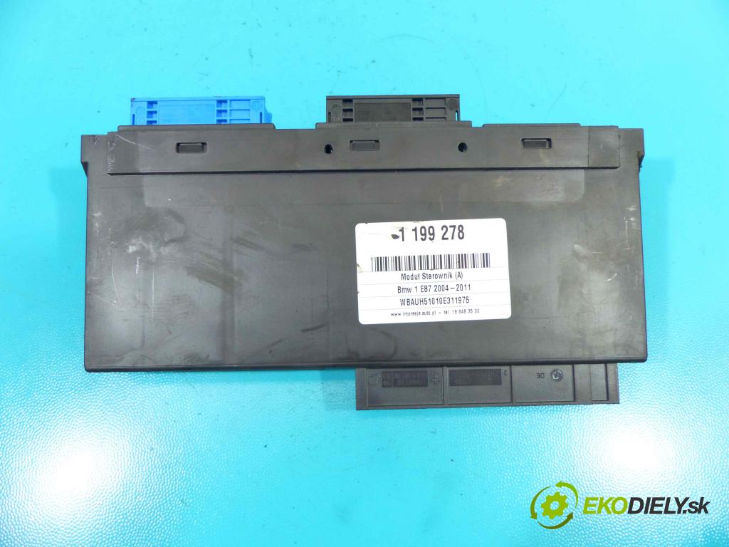 Bmw 1 E87 2004-2011 2.0d 116 HP manual 85 kW 1995 cm3 5- modul riadiaca jednotka 9226331 (Ostatné)