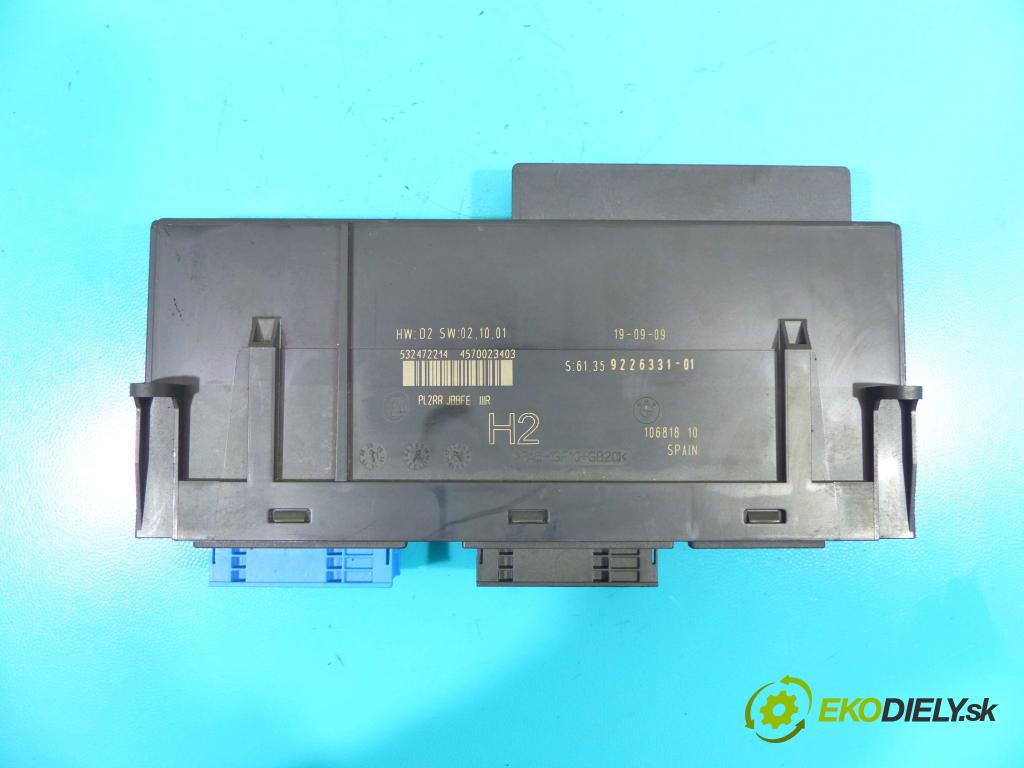 Bmw 1 E87 2004-2011 2.0d 116 HP manual 85 kW 1995 cm3 5- modul riadiaca jednotka 9226331 (Ostatné)