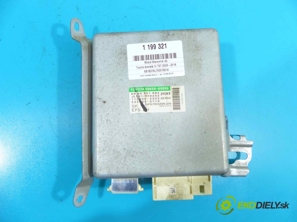 Toyota Avensis III T27 2009-2018 2.0 D4D 126 HP manual 93 kW 1998 cm3 4- modul riadiaca jednotka 89650-05080 (Ostatné)