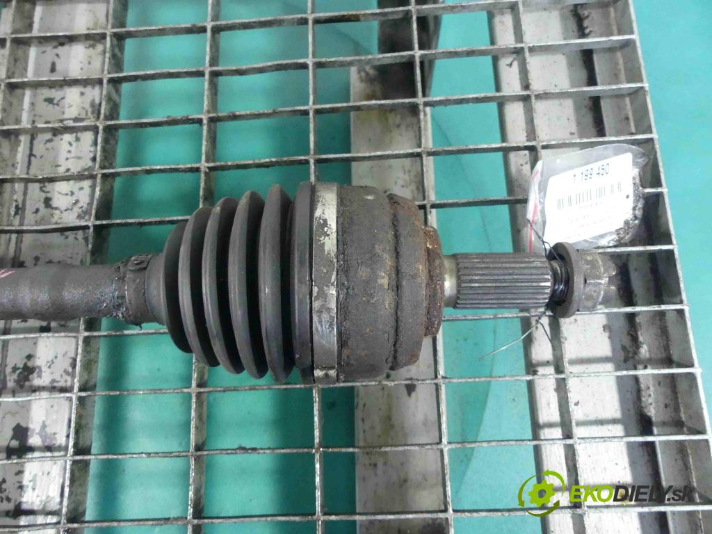 Dacia Duster I 2010-2018 1.5 dci 90 HP manual 66 kW 1461 cm3 5- poloos ľavé  (Poloosy)