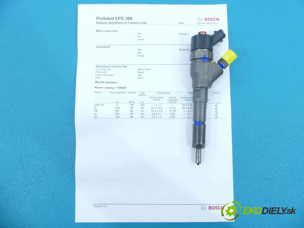 Citroen Xsara Picasso 2.0 hdi 90 HP manual 66 kW 1997 cm3 5- vstrek 0445110076 (Vstrekovače)