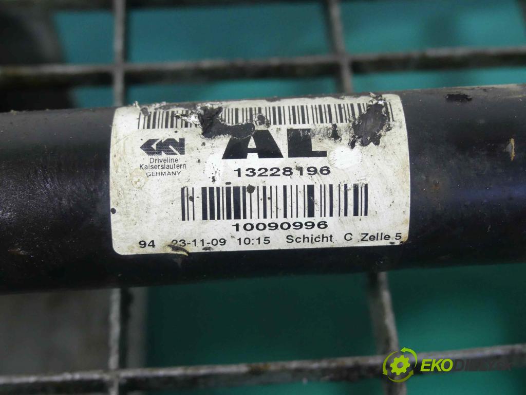 Opel Insignia A 2008-2017 1.8 16v 140 HP manual 103 kW 1796 cm3 4- poloos pravé 13228196 (Poloosy)