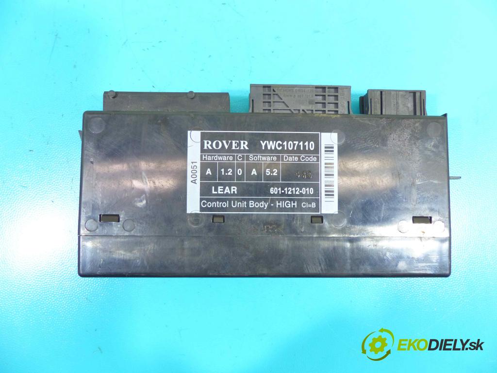 Rover 75 2.0 V6 150 HP manual 110 kW 1997 cm3 4- modul riadiaca jednotka YWC107110 (Ostatné)