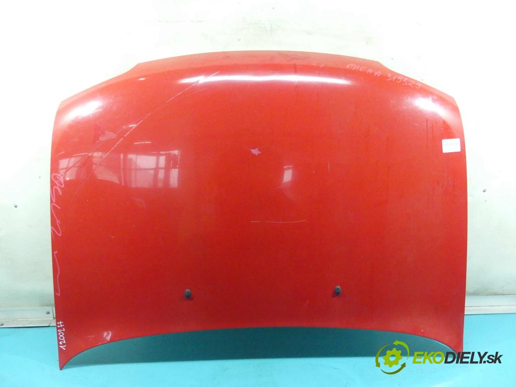 Nissan Micra K11 1992-2003 1.0 16v 54 HP manual 40 kW 998 cm3 3- kapota predná 