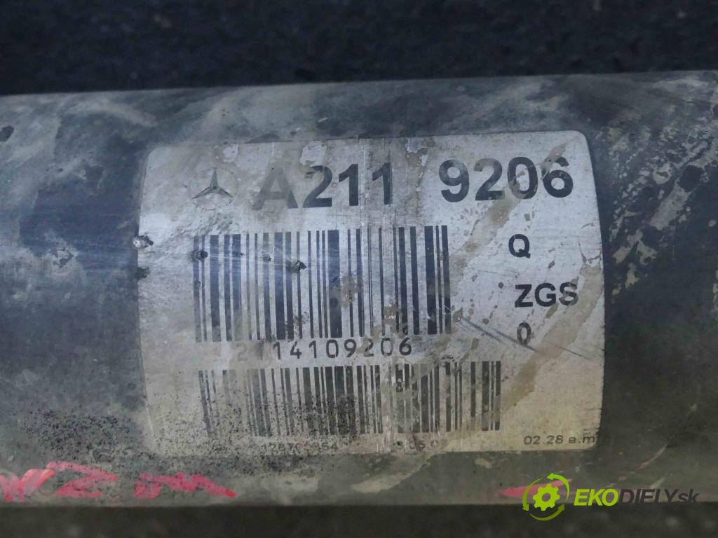 Mercedes E W211 2002-2009 2.2 cdi 163 HP manual 120 kW 2151 cm3 5- Hřídel: A2119206 (Kardaňové hriadele)