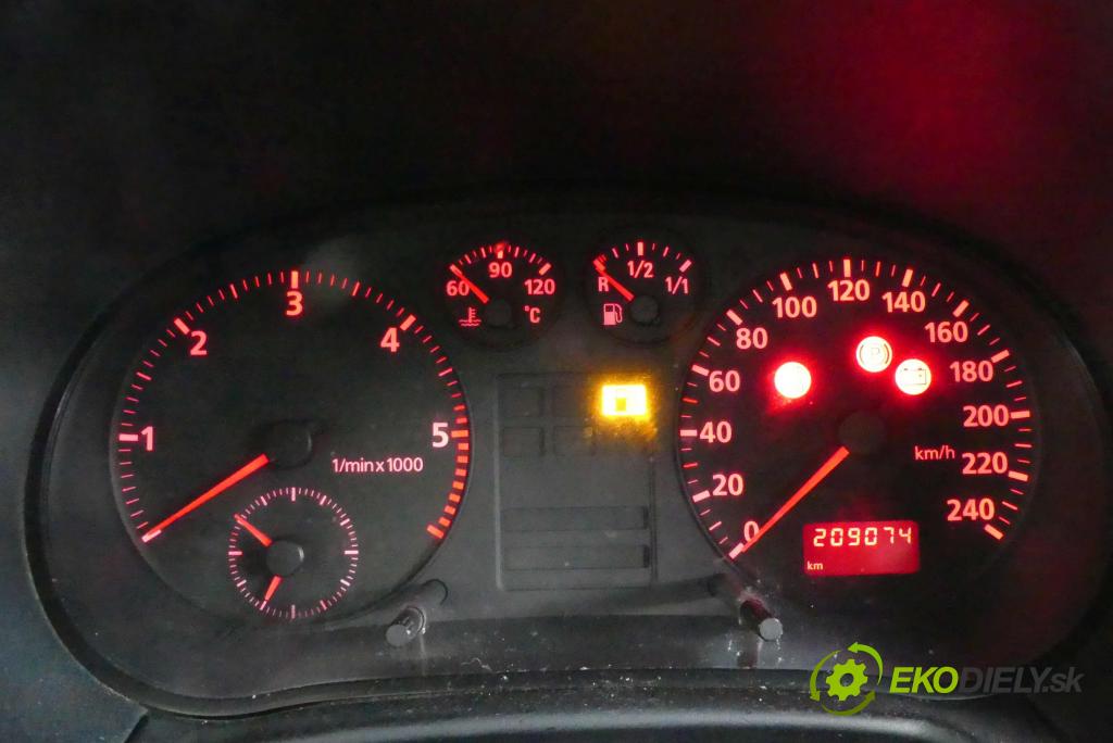 Audi A3 8L 1996-2003 1.9 tdi 110 HP manual 81 kW 1896 cm3 3- prístrojovka/ budíky 8L0919860 (Prístrojové dosky, displeje)