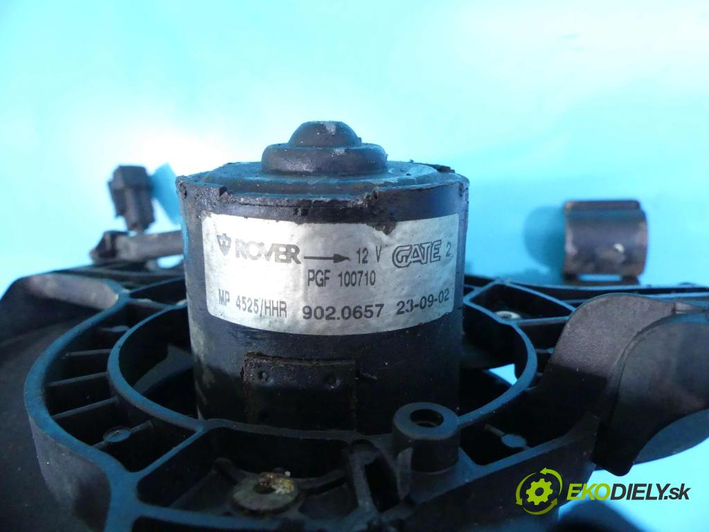Rover 45 1.8 16v 117 HP manual 86 kW 1796 cm3 4- Ventilátor chladiča