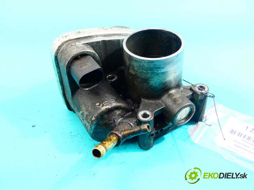 Skoda Fabia I 1999-2007 1.4 mpi 60 hp manual 44 kW 1397 cm3 5- škrticí klapka 047133062D (Škrticí klapky)