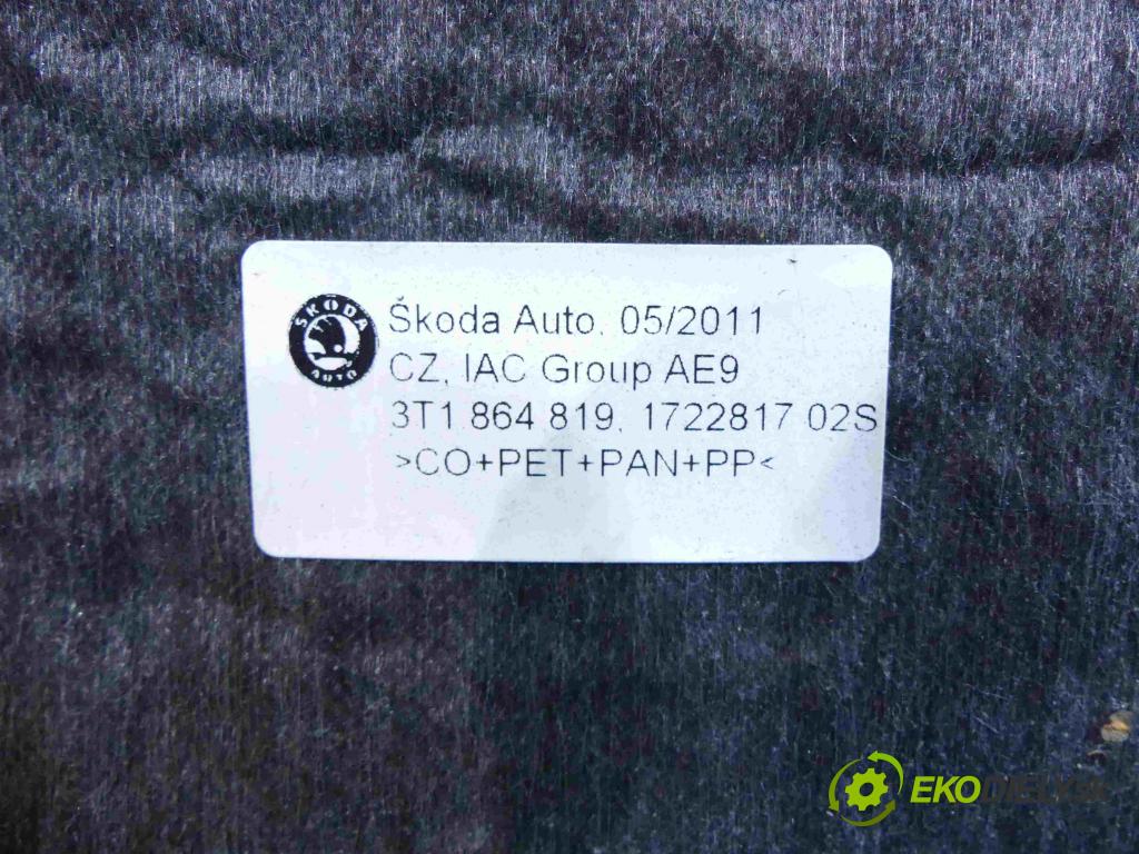 Skoda Superb II 2008-2015 2.0 tdi 140 hp manual 103 kW 1968 cm3 5- kastlík 3T1857097C