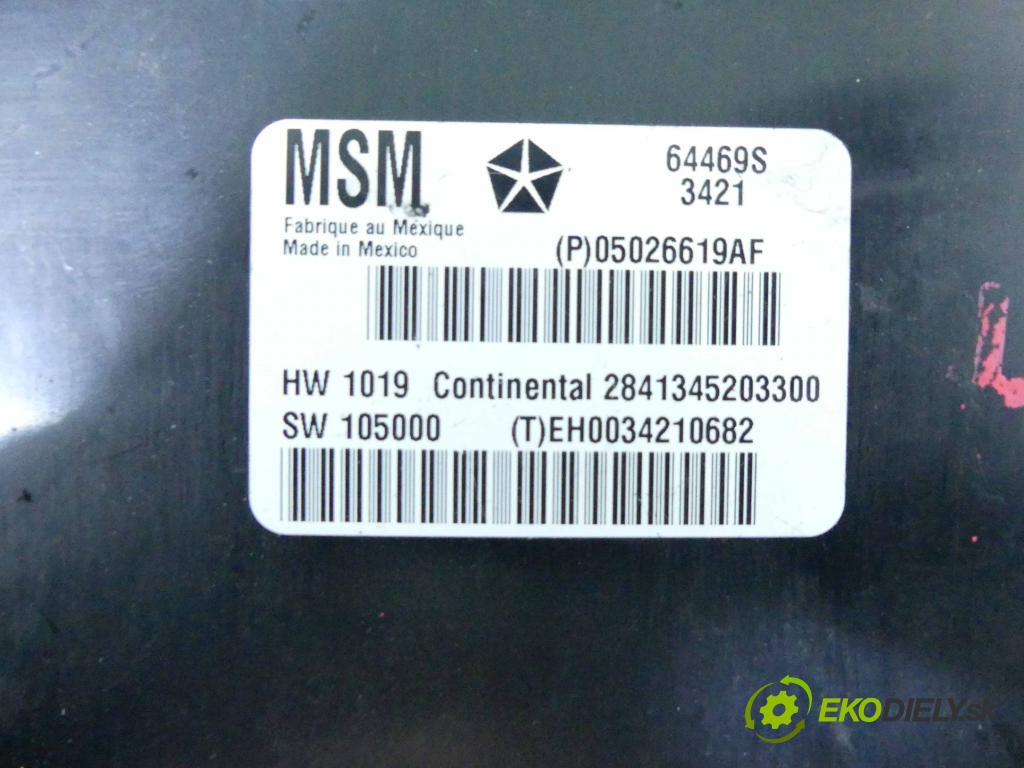 Lancia Thema II 2011-2014 3.0 CRD 239KM automatic 176 kW 2987 cm3 4- modul riadiaca jednotka 2841345203300 (Ostatné)