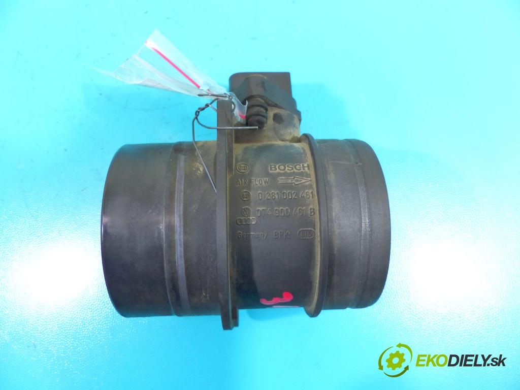 Skoda Octavia II 2004-2013 2.0 TDI 140 HP manual 103 kW 1968 cm3 5- průtokoměr: 0281002461 (Váhy vzduchu)