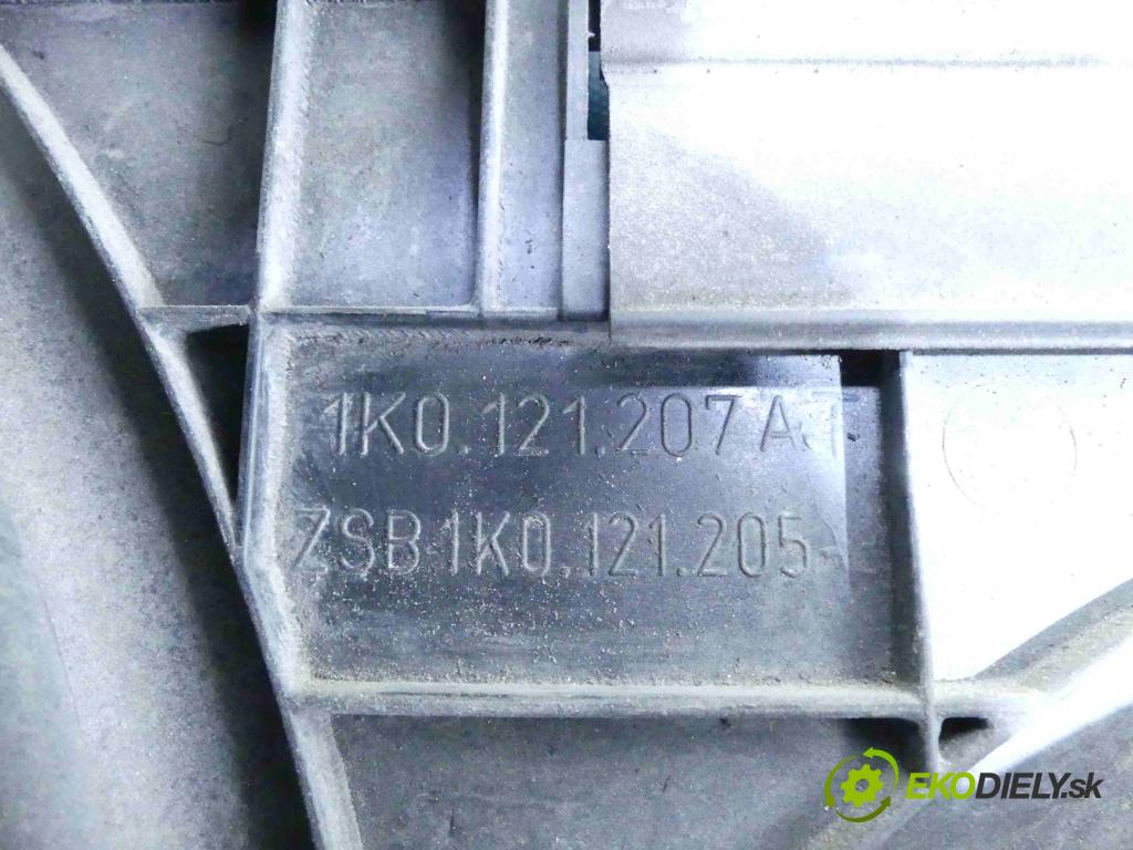 Skoda Octavia II 2004-2013 2.0 TDI 140 HP manual 103 kW 1968 cm3 5- Ventilátor chladiča 1K0121207AT
