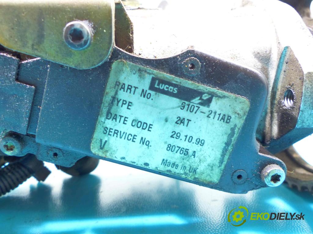 Skoda Felicia 1.9d 64 HP manual 47 kW 1896 cm3 5- čerpadlo vstrekovacia R8445B035C (Vstrekovacie čerpadlá)