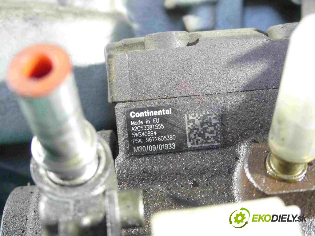 Citroen Berlingo II 2008-2018 1.6 hdi 111KM manual 82 kW 1560 cm3 5- čerpadlo vstrekovacia 5WS40894 (Vstrekovacie čerpadlá)