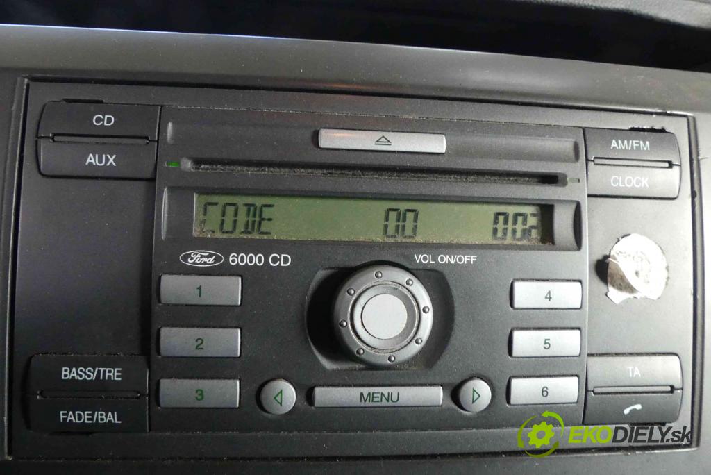 Ford Transit 2006-2013 2.2 tdci 131 HP manual 96 kW 2198 cm3 5- Radio továreň: 6C1T-18C815-AJ