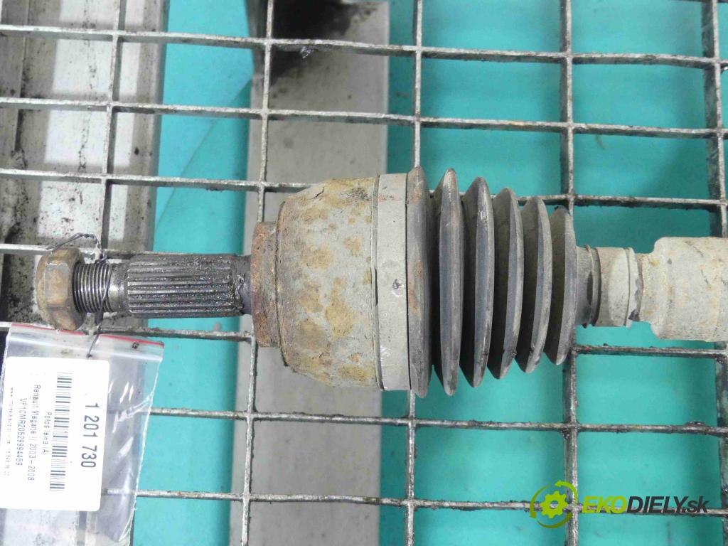 Renault Megane II 2003-2008 1.5 dci 101 HP manual 74 kW 1461 cm3 3- poloos ľavé 8200379236 (Poloosy)