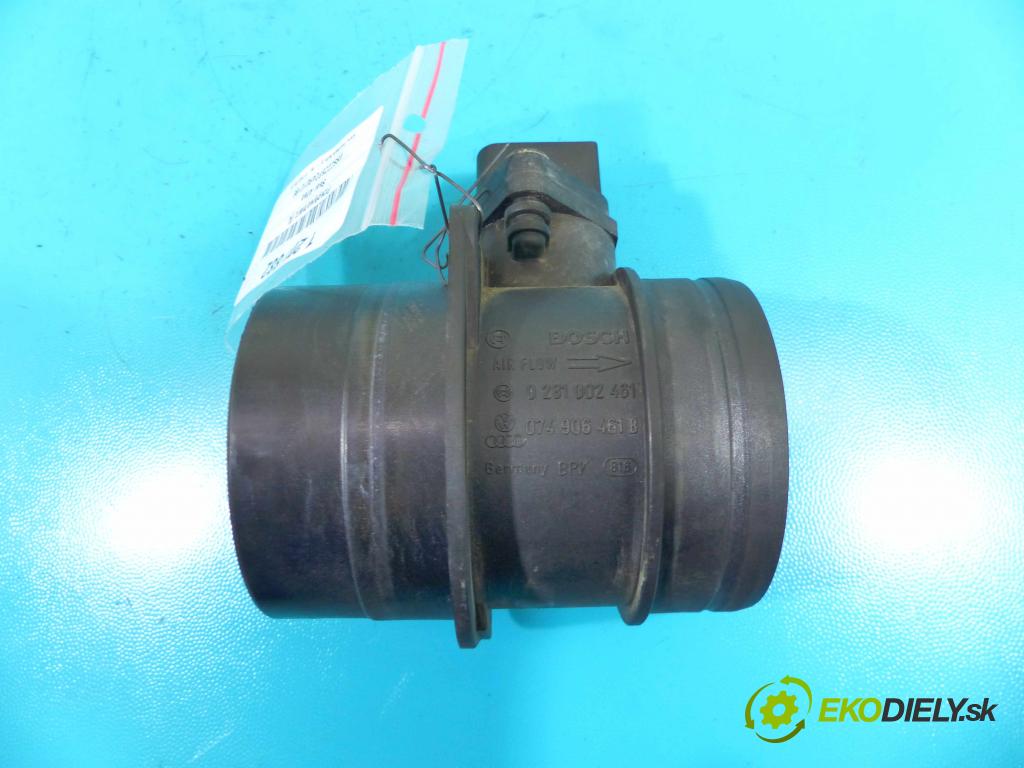 Seat Altea 2.0 tdi 140 HP manual 103 kW 1968 cm3 5- průtokoměr: 0281002461 (Váhy vzduchu)