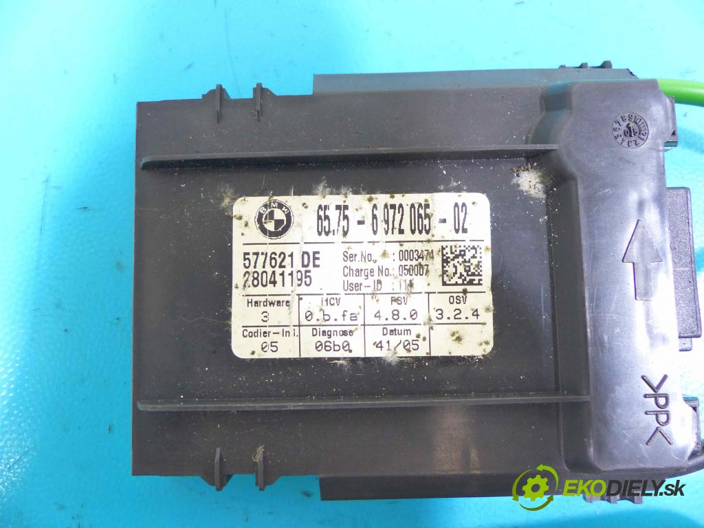 Bmw 3 E90 2005-2013 2.0 B 150 HP manual 110 kW 1995 cm3 5- modul riadiaca jednotka 6972065 (Ostatné)