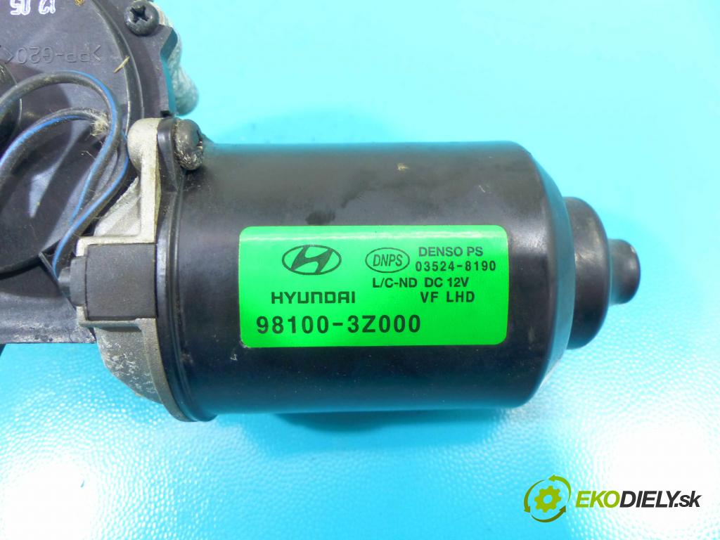 Hyundai I40 1.7 crdi 116 HP manual 85 kW 1685 cm3 5- motor stieračov predné 98100-3Z000