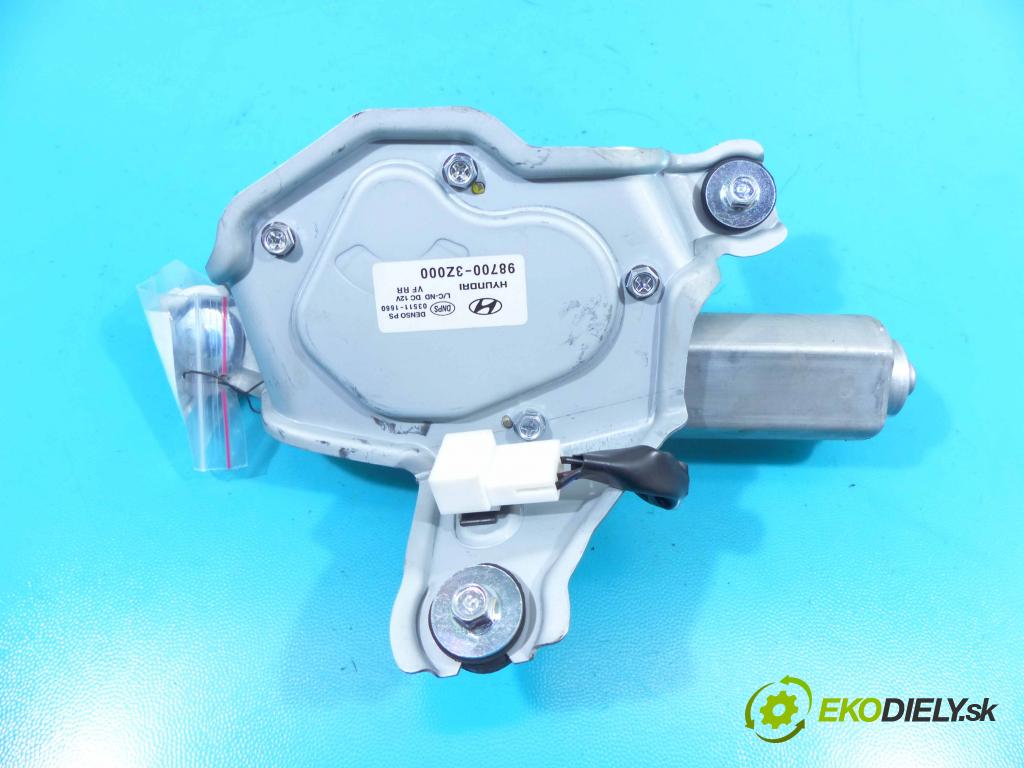 Hyundai I40 1.7 crdi 116 HP manual 85 kW 1685 cm3 5- motor stieračov zadné 98700-3Z000