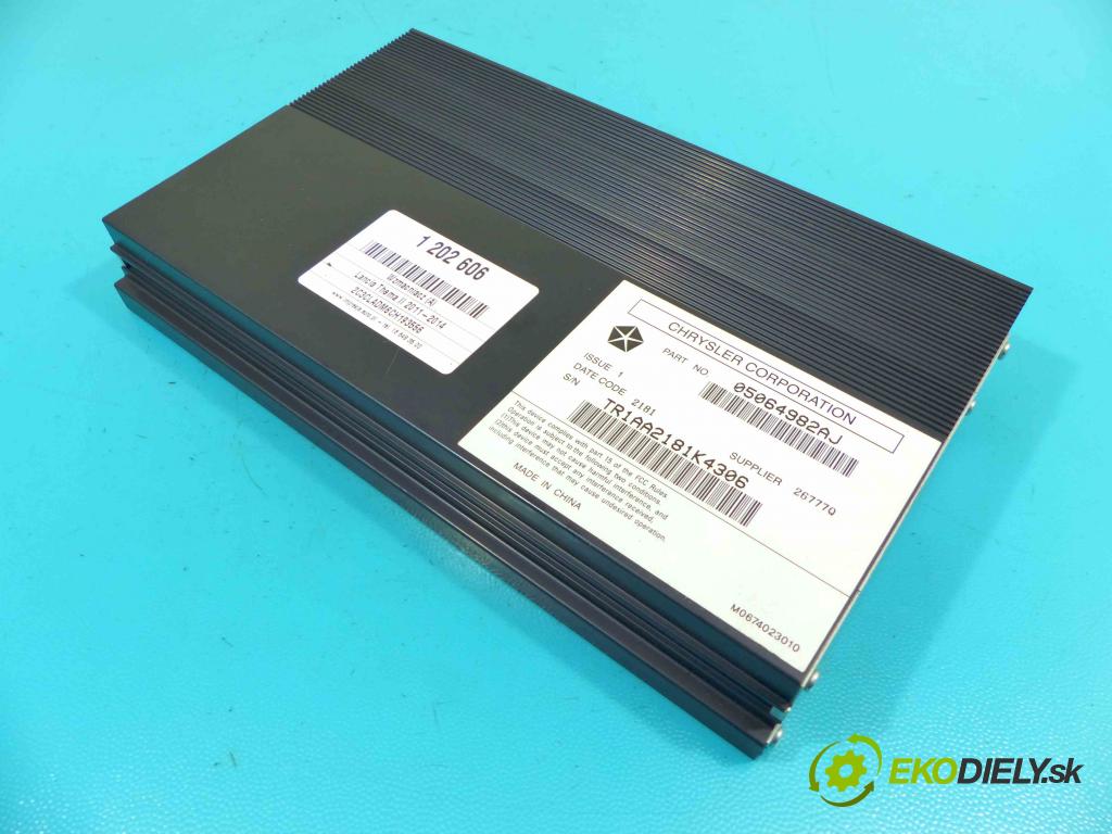 Lancia Thema II 2011-2014 3.0 CRD 239KM automatic 176 kW 2987 cm3 4- Zesilovač: 05064982AJ (Zosilňovače)