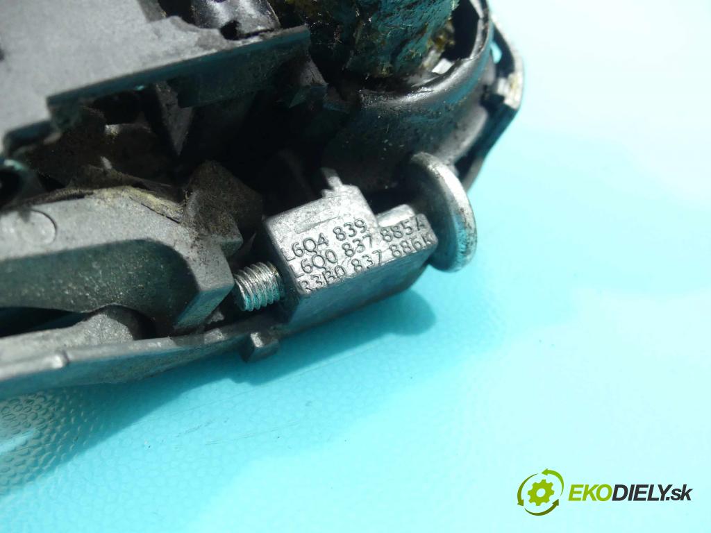 Vw Polo IV 9N 2001-2009 1.2 12v 54 HP manual 40 kW 1198 cm3 3- rukoväť predné ľavé mimo:  (Vonkajšie predné ľavé)