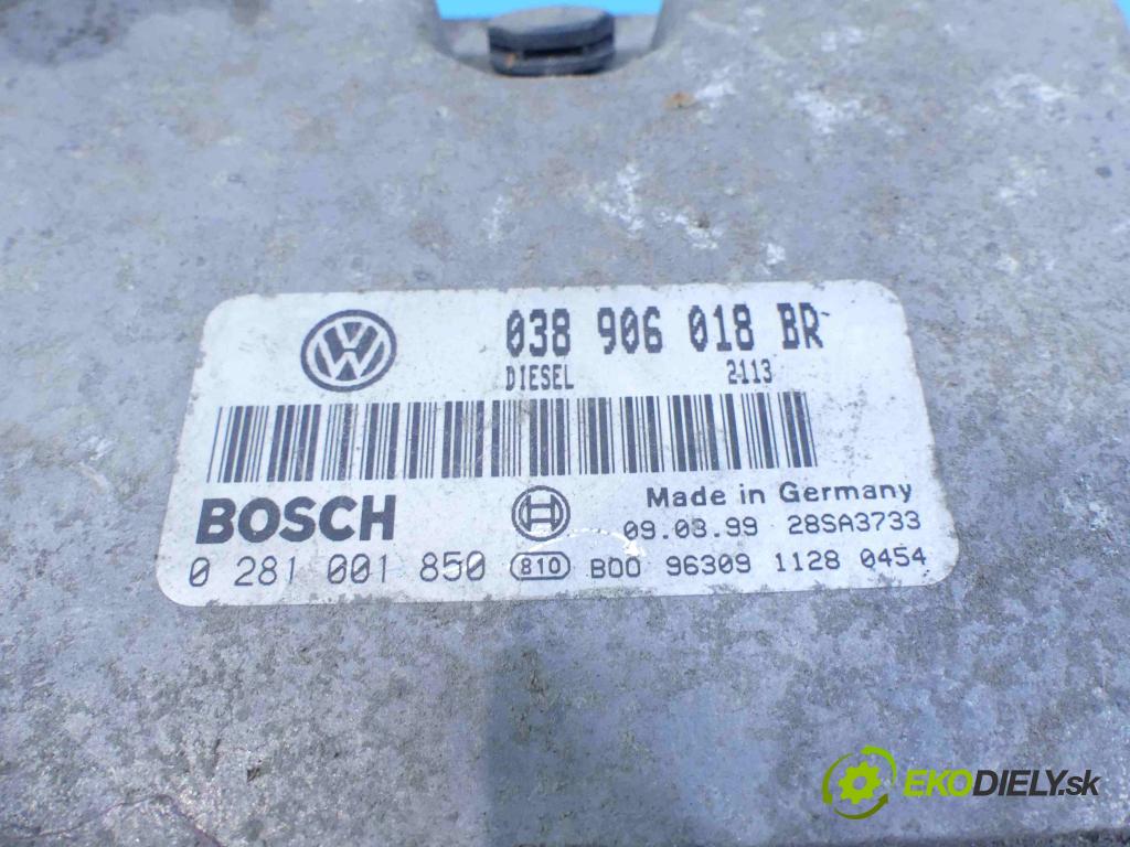Skoda Octavia I 1996-2010 1.9 tdi 110 HP manual 81 kW 1896 cm3 5- Jednotka riadiaca 038906018BR